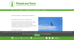 Desktop Screenshot of praxis-am-turm.com